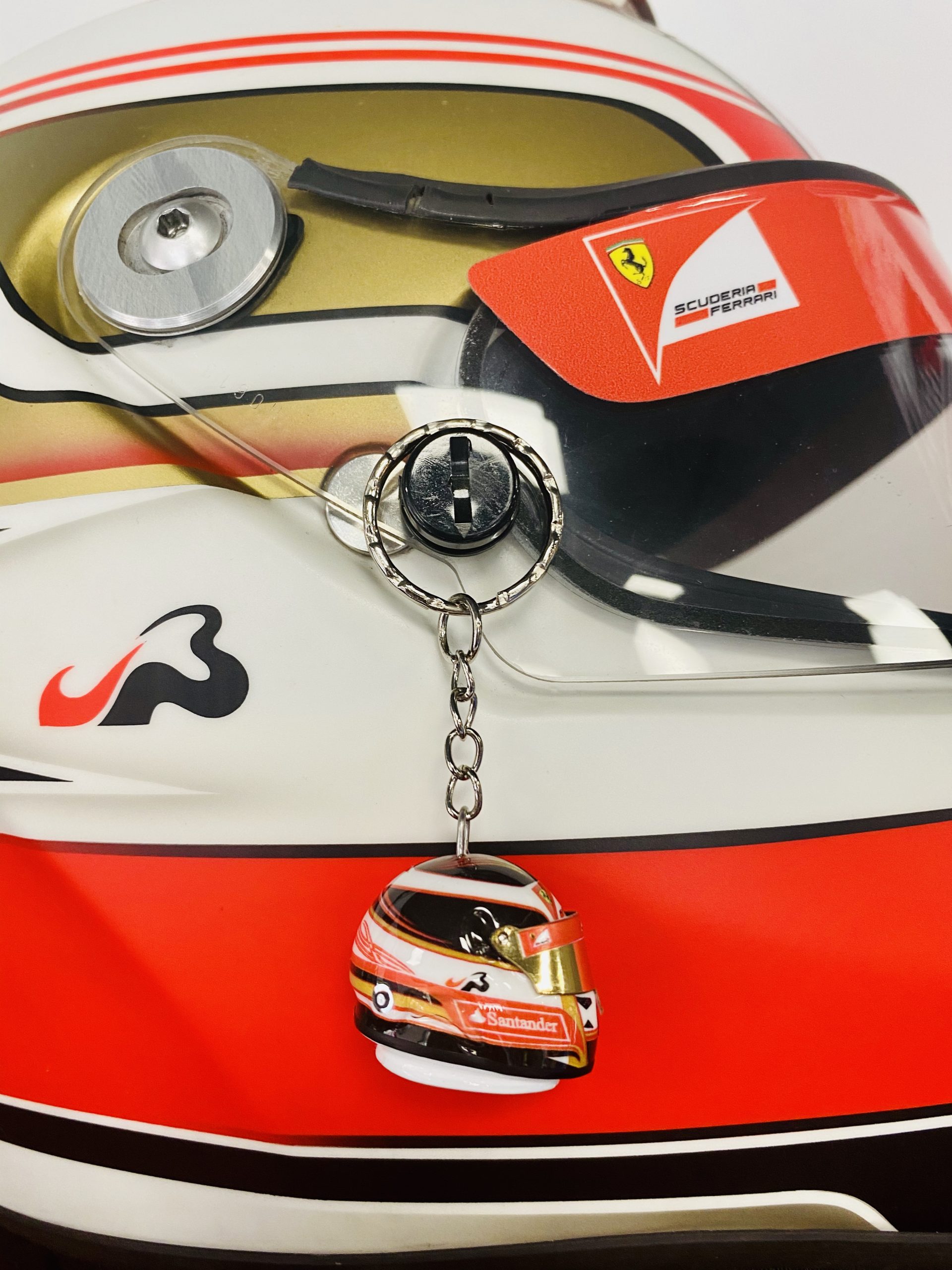 Porte-clés casque Jules Bianchi Ferrari