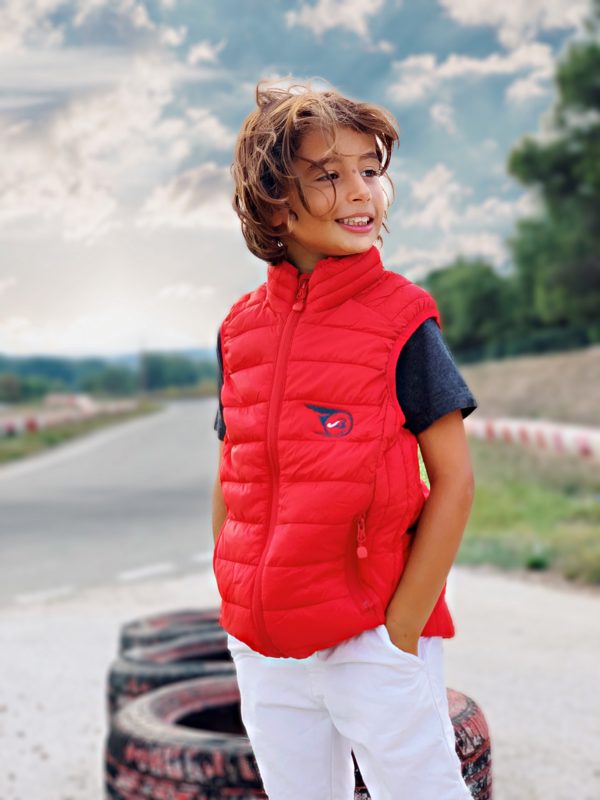 Child Chidren’s sleeveless down jackets