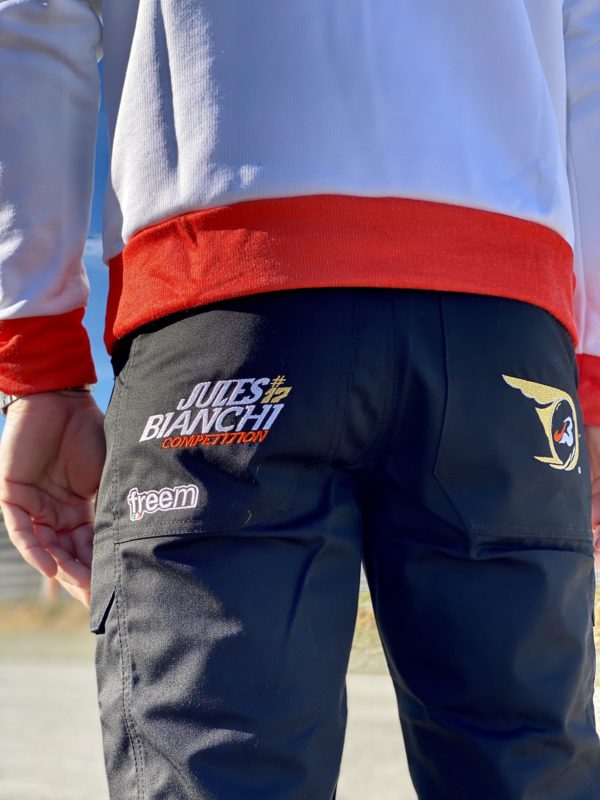 Man Black Pants Jules Bianchi Competition