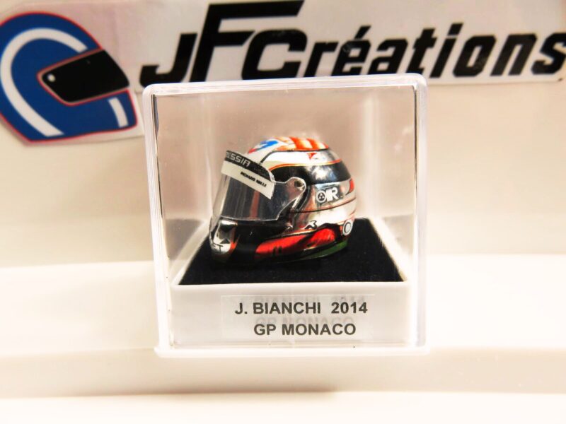 Mini casque Jules Bianchi Monaco 2014