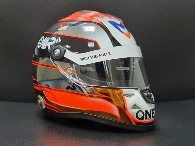 Casque Marussia Schuberth 1:2  Jules Bianchi GP Monaco 2014 – Image 5