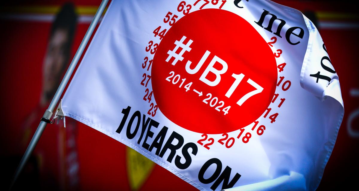 Charles Leclerc unveils a helmet in tribute to the 10th anniversary of Jules Bianchi’s accident at the Japanese GP