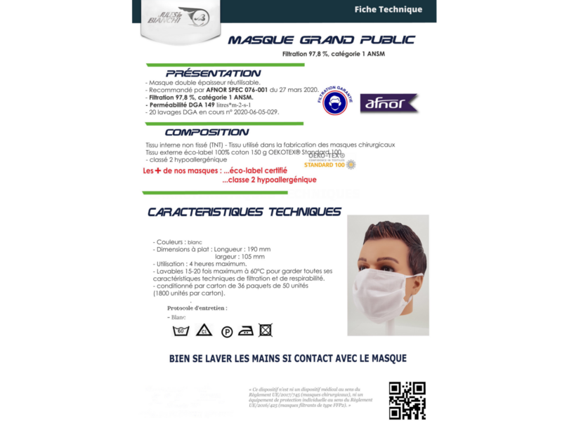 Masque réutilisable – Image 3