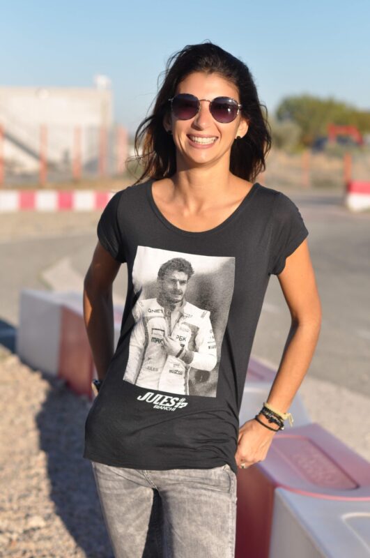 Woman T-shirt Jules Sylverstone qualifying 2013