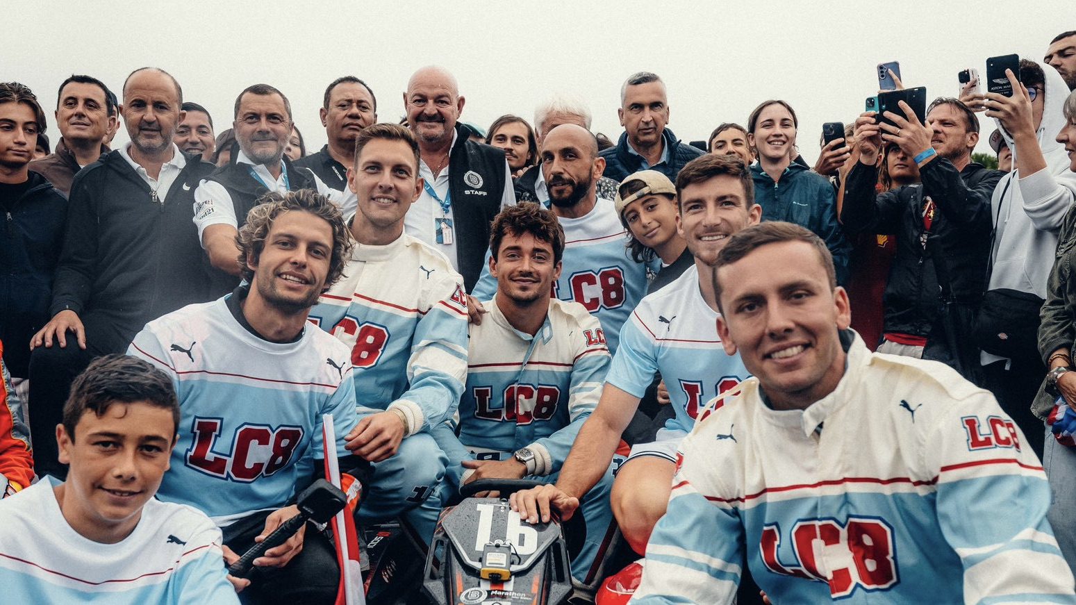 CHARLES LECLERC LEADS 42-HOUR KARTING MARATHON IN TRIBUTE TO JULES BIANCHI