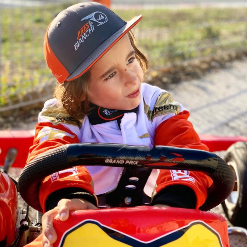 Casquette enfant Jules Bianchi #17