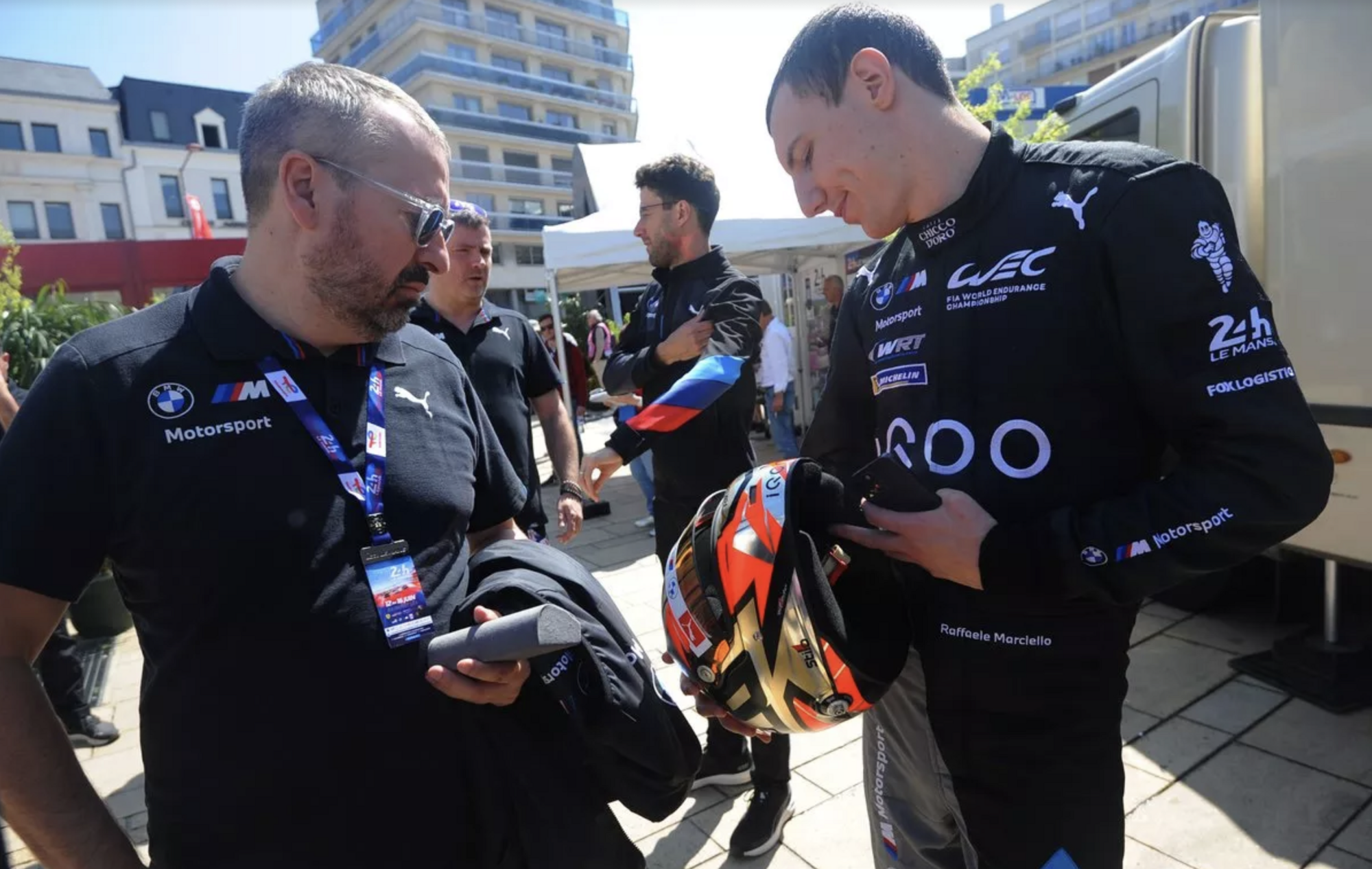 LE SOUVENIR DE BIANCHI ACCOMPAGNE MARCIELLO JUSQU’AU MANS