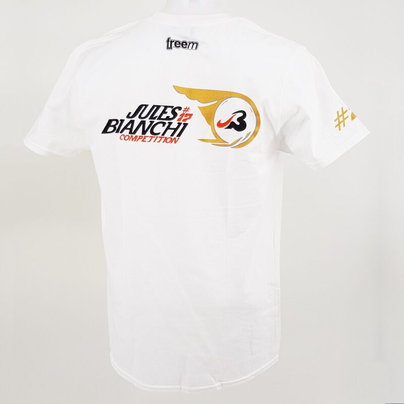 T-shirt Jules Bianchi Compétition blanc – Image 2