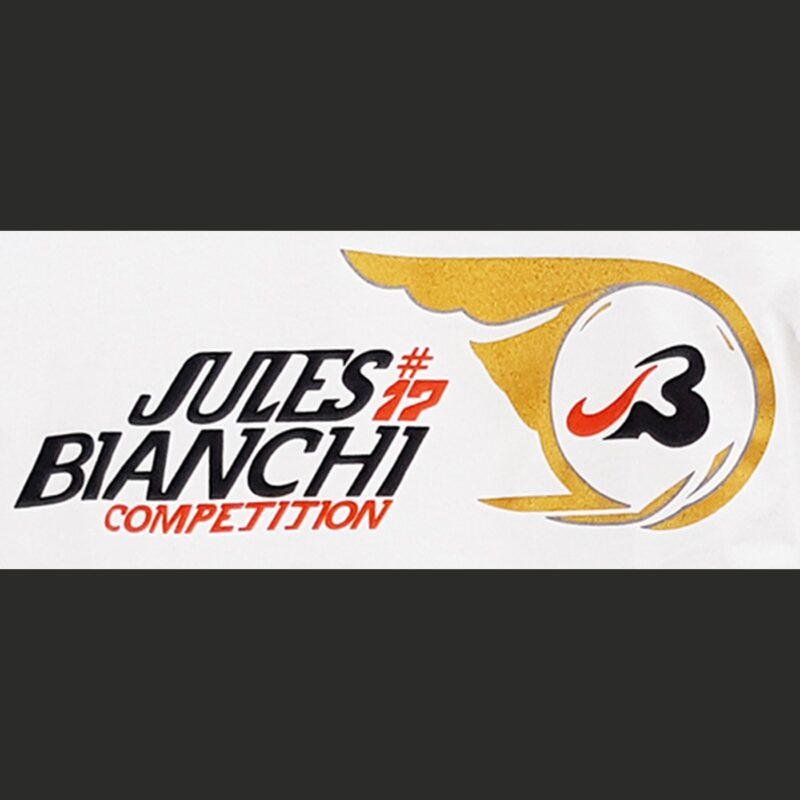 T-shirt Jules Bianchi Compétition blanc – Image 3
